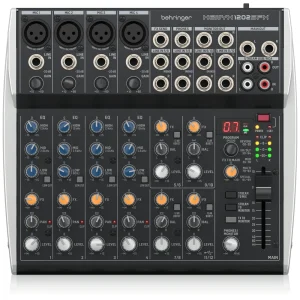 XENYX 1202SFX Mixer Análogo 4 Mic + 4 Estereo + FX + USB - Behringer.