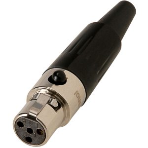 AG4F Mini XLR 4 Pines TA4F