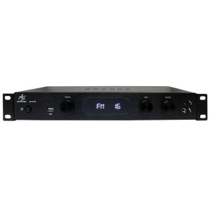 AK-8350 Amplificador Profesional 2000W Clase-D con BT-USB-FM, 200WX2 a 8 ohm; 350WX2 a 4 ohm American Sound.