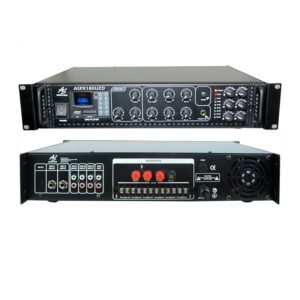 ASPX180UZD Amplificador de Linea Sonido Ambiental 180W con USB y Bluetooth American Sound