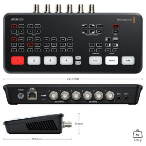 Atem SDI Swiche multicamara BlackMagic