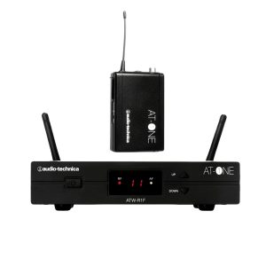 ATW-11DE3 Sistema Basico UHF (AT-ONE) Formado por un Receptor ATW-R1 y un Transmisor de Petaca ATW-T1 Audiotechnica