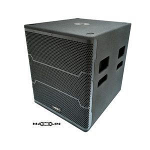 BAJO18PMXPRO2 Bajo Activo 18" - (3600W PMPO / 1800W RMS) - VC 4"- SPL 129/137dB - Maxlin.