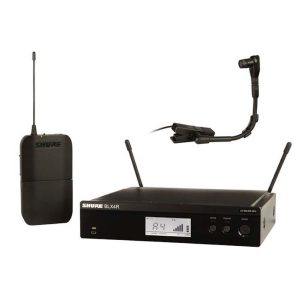 BLX14R/B98 Micrófono Inalámbrico para instrumentos de Viento con Mic WB98H/C (BETA98H/C) Shure.