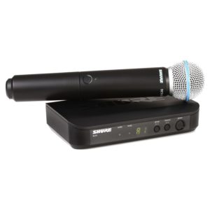 BLX24/B58 Micrófono Inalámbrico de Mano con Capsula Beta 58 Shure.
