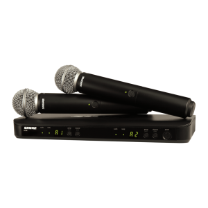 BLX288/SM58 Micrófono Inalámbrico doble Mano Shure