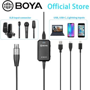 BY-BCA 70 Adaptador de Audio para Microfonos BOYA