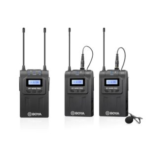 BY-WM8-PROK2 Micrófono Inalámbrico de Solapa Doble Para Cámaras, Videocámaras BOYA.