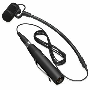 CB 100 Micrófono Cuello de Ganso Condensador Patrón Polar Cardioide para Aplicaciones de Instrumentos Behringer.