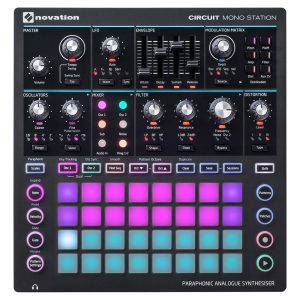 CIRCUIT MONO STATION Sintetizador de Bajo con Secuenciador Novation