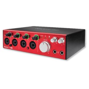 CLARETT 4 PRE USB Interfaz de Audio de alta Calidad USB de 18 IN y 8 OUT Precalificación ISA AIR Focusrite.