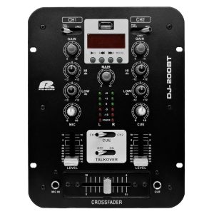 DJ-200BT Mixer 2 Canales USB/BT