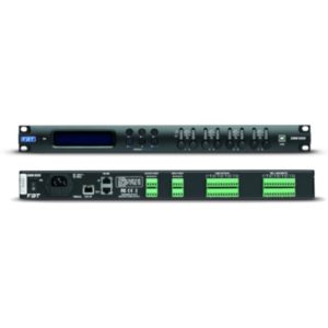 DMM 8008 Matriz digital de 8 entradas por 8 salidas en combo (XLR/TRS). Ecualizador paramétrico de 5 bandas. Fltro crossover FBT
