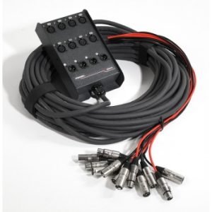 EBN804LU10 Medusa 8 Envíos, 4 Retornos, 10Mts PROEL.