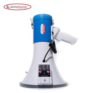 ER-66BTG Megáfono 9" 50W Recargable USB - Grabación 120 Seg - ProPhonic.