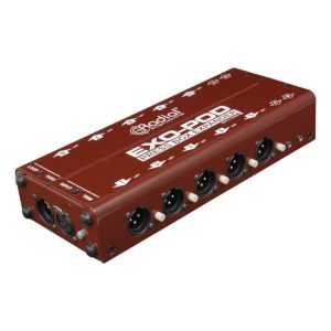 EXO-POD Espliter de trasmisión Pasivo XLR - Broadcast  - Radial.