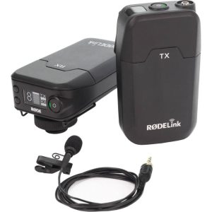 FILMMARKET KIT Sistema inalambrico de Solapa, Transmision Digital a 2.4GHz RODE
