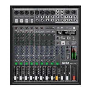 GM12-PRO Mixer Análogo (8 Mic) USB – Bluetooth ProDj.