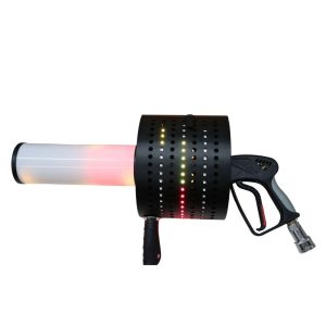 JET04 Pistola de Chorro CO2 + Confetti con Led Prolight.