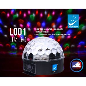 L001 Bola Led 6X3W Dmx Big Dipper