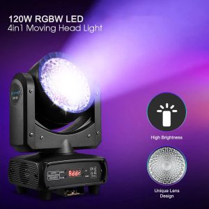 LM120 Cabeza Móvil tipo Beam 1 LED de 120W 4 en 1 RGBW - Big Dipper.