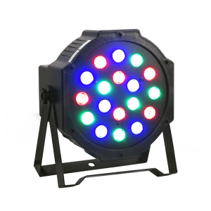 LP005 Par Led 18 X 1W (R: 6, G: 6, B: 6) 26W para Iluminación de Escenarios Big Dipper.