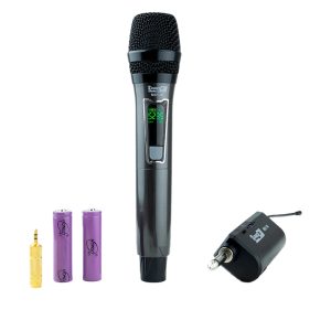M61-M Micrófono de Mano Inalambrico Sencillo con Bateria de Litio Prodj.
