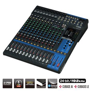 MG16XU Mixer Análogo 10 Mic + 2 Estéreo - 4 Envíos AUX - Yamaha.