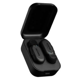 MV-TWO MoveMic Juego de Micrófonos Inalámbrico de Solapa para Creadores de Contenido Shure.