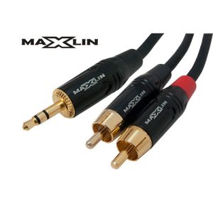 MX500L1-8 Cable 2X1 1.8 Mts Alta Calidad Maxlin