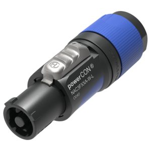 NAC3FXXA-WL Plug PowerCON AC IN Azul 10-16mm Neutrik.