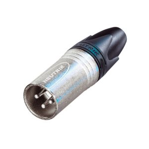 NC3MXX Plug XLR Cromado Neutrik.