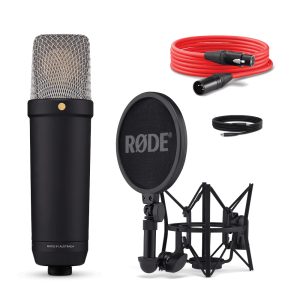 NT1GEN5 - BLACK Micrófono Condensador Cardioide XLR y USB-C Para Grabación, Transmisión y Podcasting RODE.