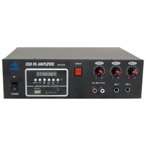 PA-81UL Amplificador Sonido Ambiental de 60W (15W rms) USB / BT American Sound