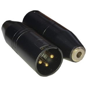 PAD-2532 Converidor Plug XLR a Jack 3.5mm Estereo