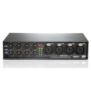 PMM-4 amplificador de Audífonos de 4 entradas tipo TRS JTS