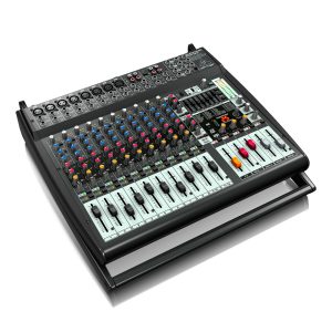 PMP4000 Mixer Amplificado 8 IN (XLR o TRS Mono) con Ecualizador (600W RMS X 2) a 4 Ohm BEHRINGER.