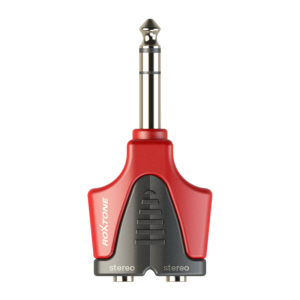 AT17RPAN340 - AT175PRO Convertidor Plug 1/4 A 2 Jack 3.5 Estereo Roxtone / Proel.