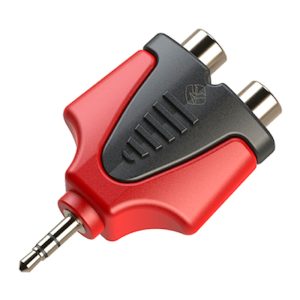 RPAN350 Convertidor Plug Estereo 3.5MM A 2 Jack RCA Alta Calidad Roxtone
