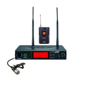 RU-8011DB/RU-850LTB+CM-501 Micrófono Inalámbrico Sencillo de Solapa Antena Diversity Serie RU-8000 JTS