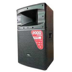 SA312+ Cabina Activa 12" Clase D - 2000W - SPL 132dB - DSP - Audiocenter.