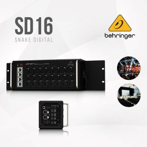 SD16 Medusa Digital 16 IN - 8 OUT - Behringer.