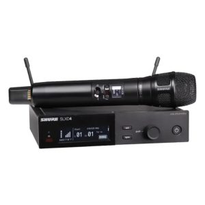 SLXD24/N8SB Sistema UHF Inalámbrico con Micrófono de Mano en Capsula N8SB Shure.