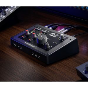 SSL 2 MK2 Interfaz de audio USB-C 32 bits/192 KHz y Salida TRS SOLID STATE LOGIC.
