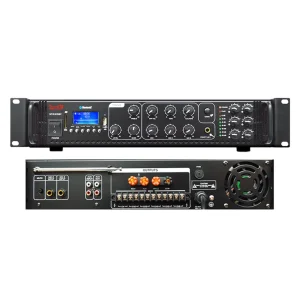 ST2120BC Amplificador de Línea 120W – USB – FM – Bluetooth – 6 Zonas – ProDj.