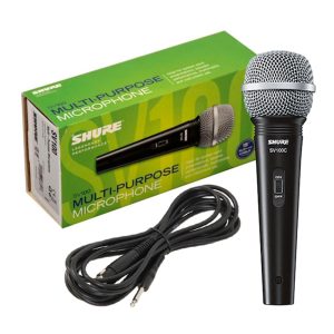 SV100 Micrófono Dinámico Vocal de Mano con Cable - Shure.
