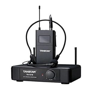 TS-7210P Micrófono inalámbrico Diadema y Solapa UHF