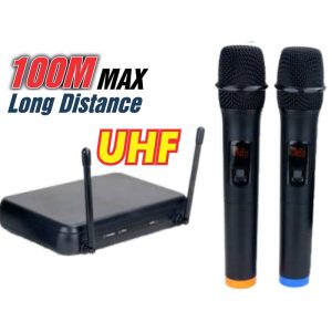 TWM-322M Kit Micrófonos Dobles Mano UHF - American Sound.