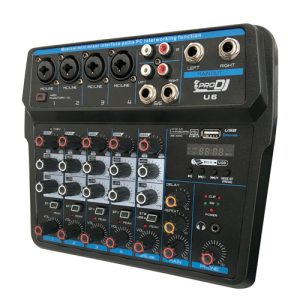 U6 Mixer Analogo USB Bluetooth Prodj