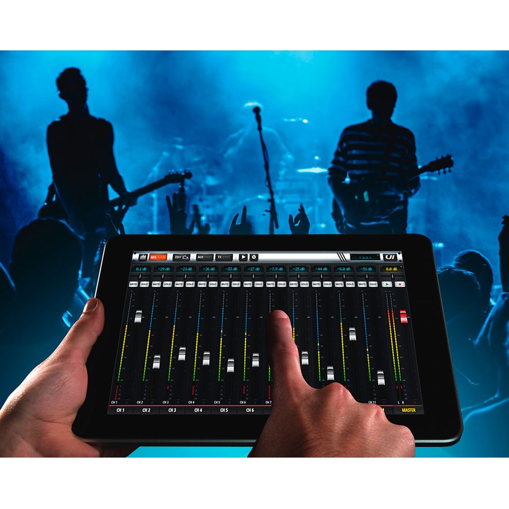 UI12 Mixer Digital 8 MIC / 12 Canales - WIFI Integrado - SoundCraft. - Imagen 3
